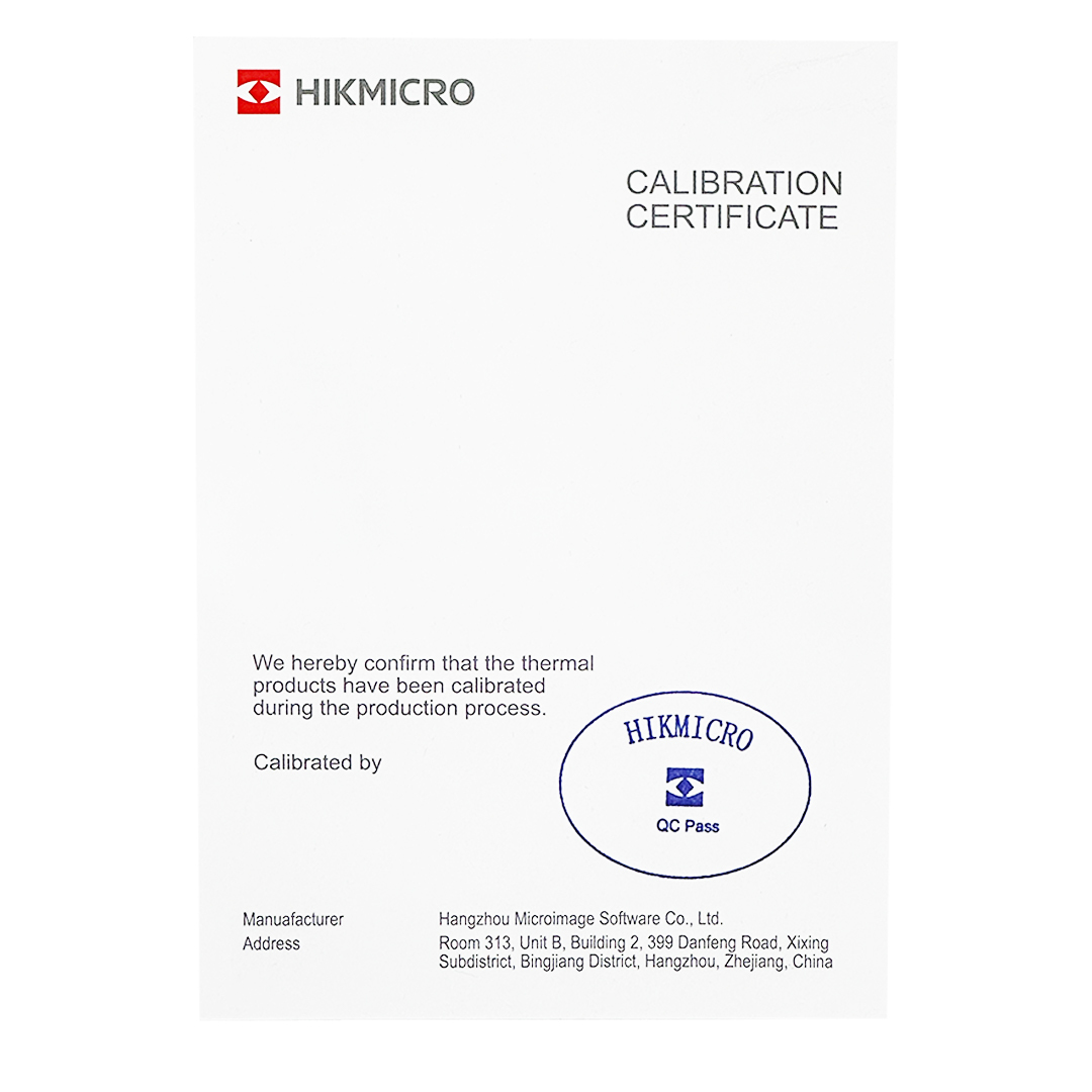 Certyfikat Kalibracji